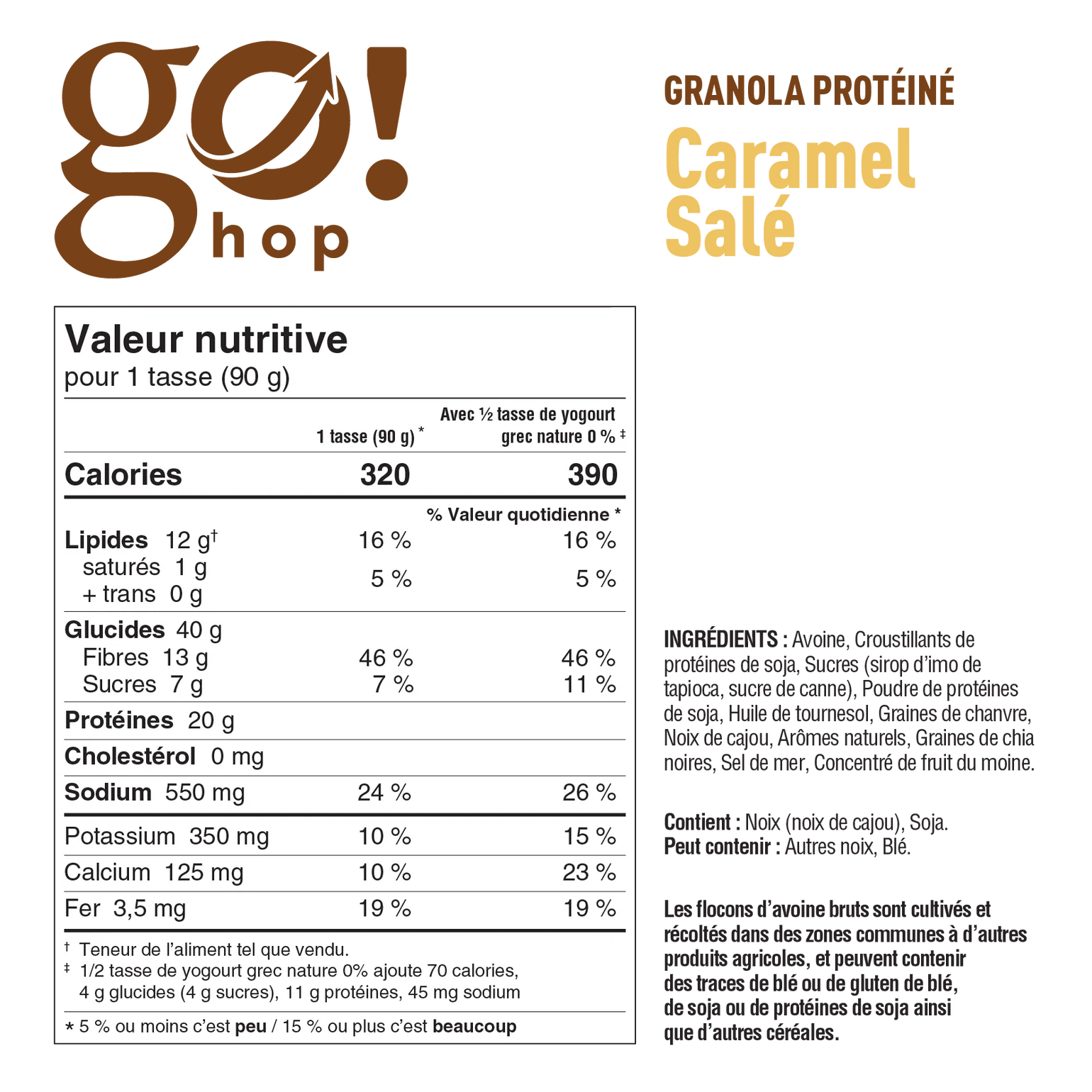GO! Hop Protein Granola - 283g